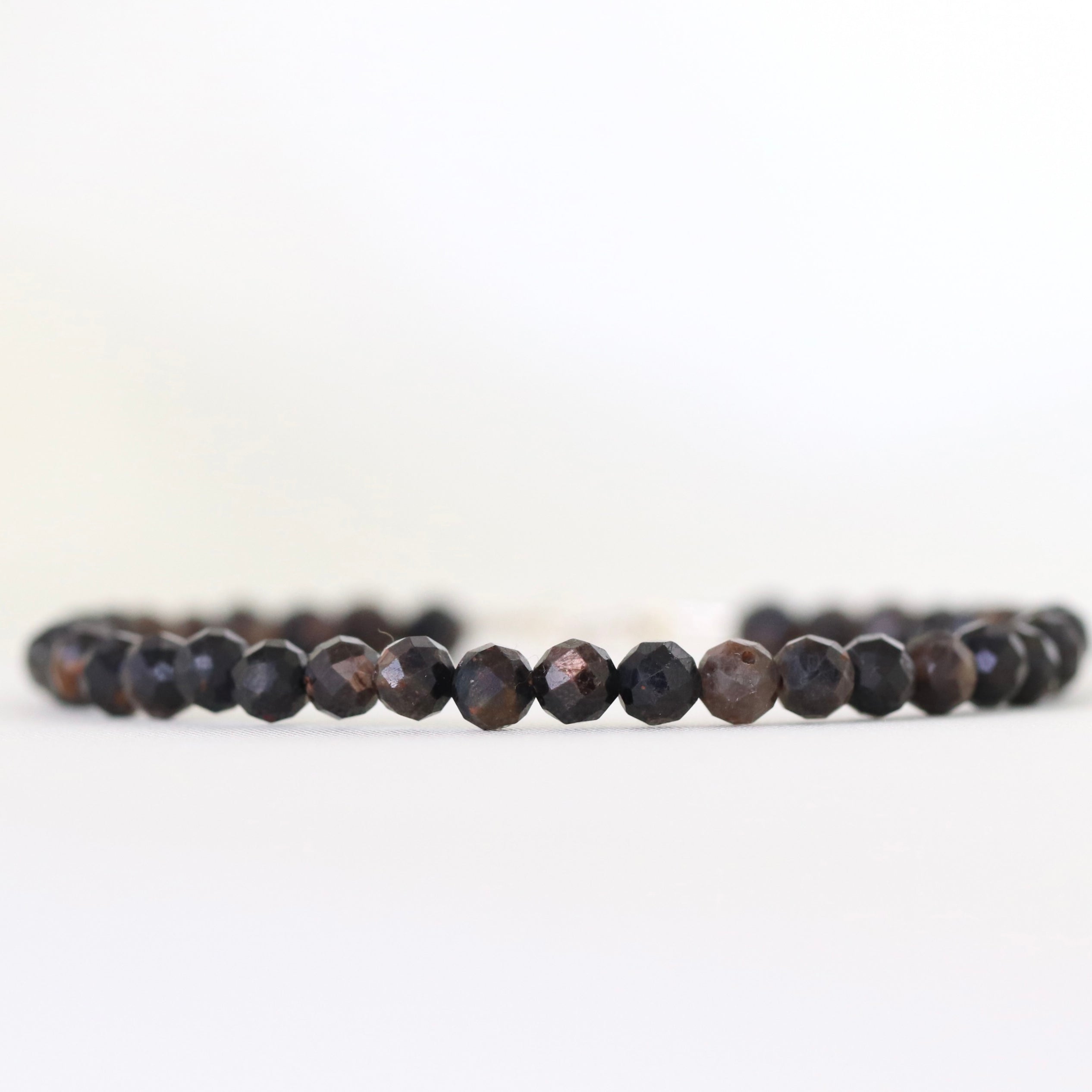 Black Star Sapphire bracelet by Oberia Jewelry