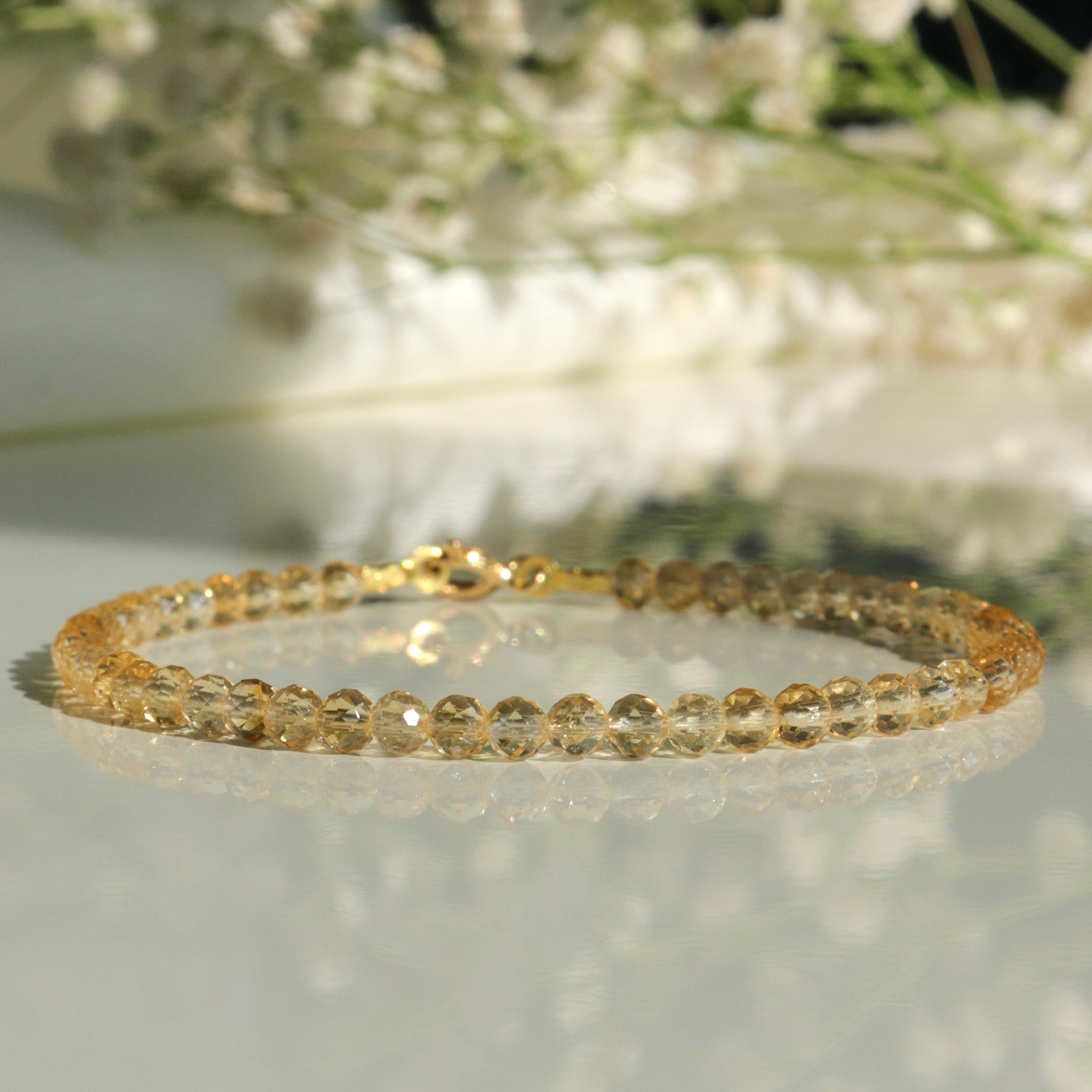Citrine bracelet by Oberia Jewelry