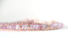 Dainty handmade Pink Amethyst bracelet