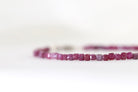 Dainty handmade Ruby bracelet