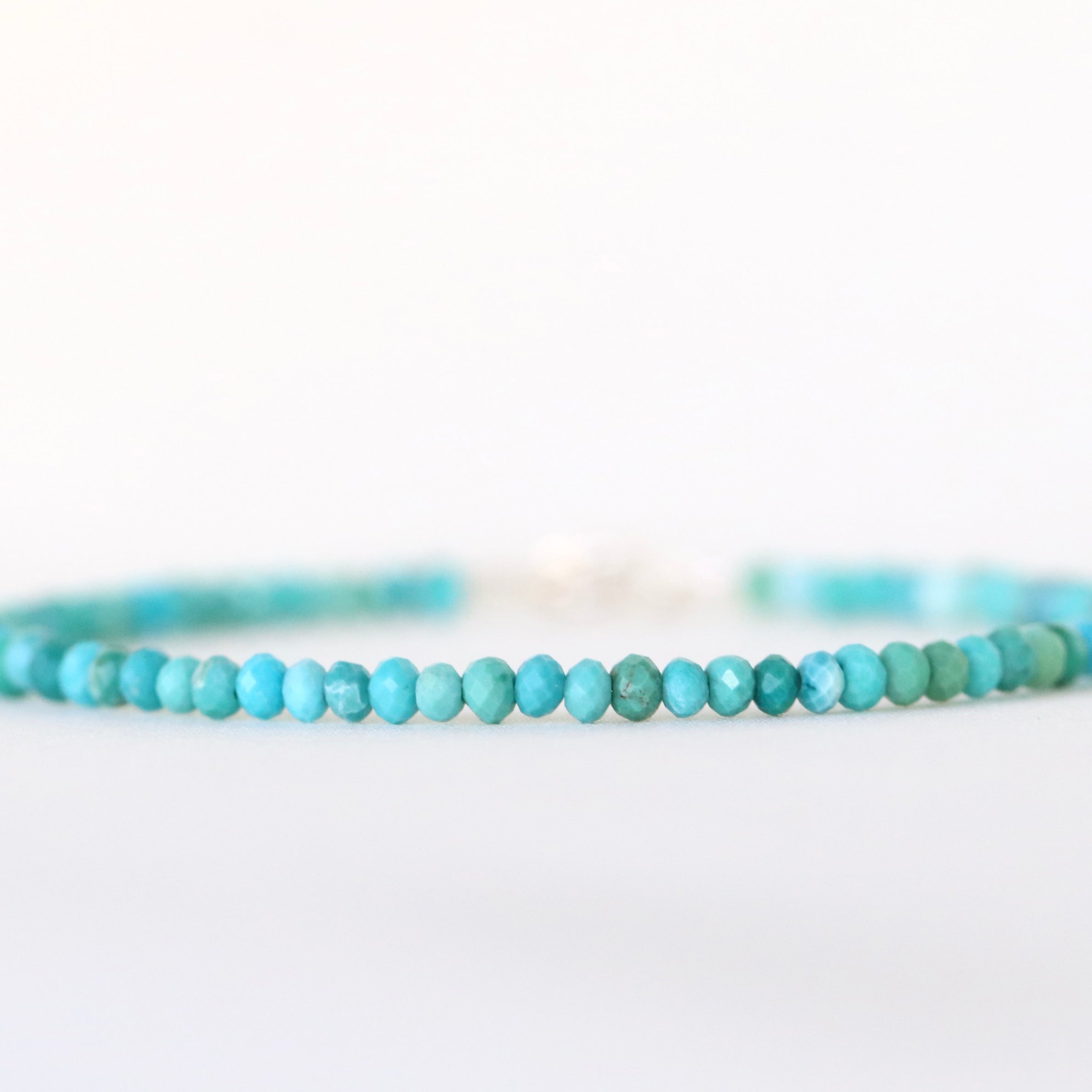 Dainty handmade Turquoise bracelet