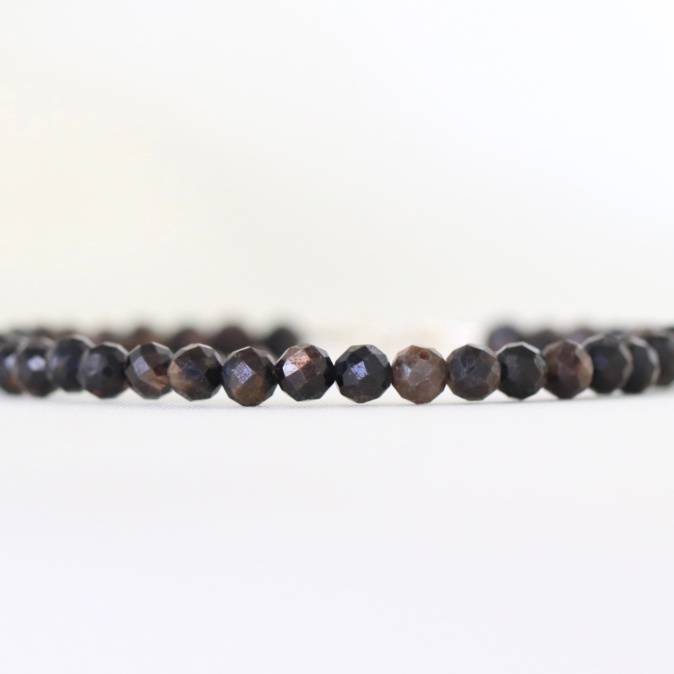 Elegant Black Star Sapphire bracelet, timeless design