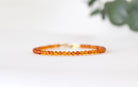 Elegant Honey Baltic Amber bracelet, handcrafted