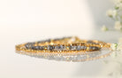 Elegant Karen Hill Tribe gold bracelet