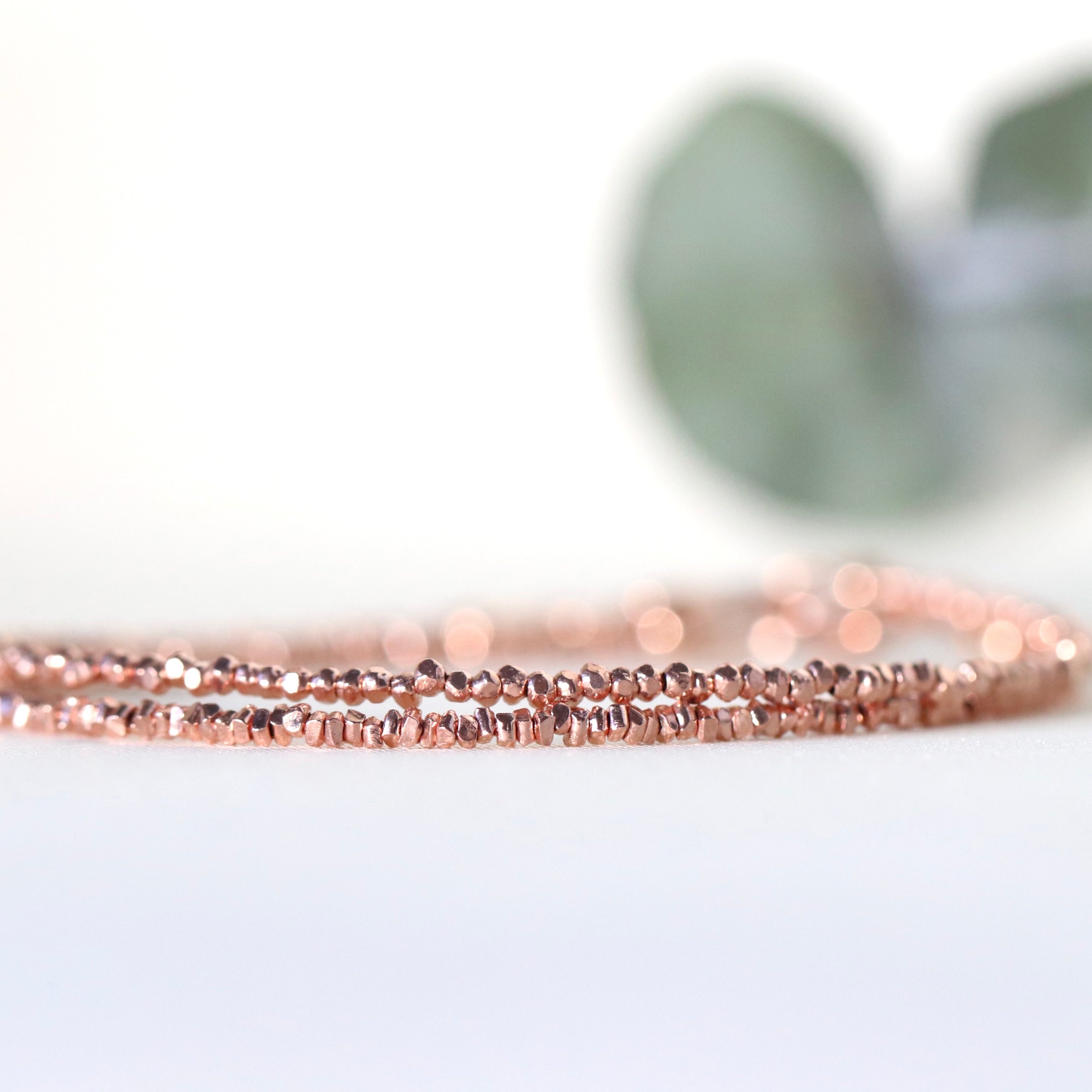 Elegant rose gold vermeil Karen Hill Tribe bracelet