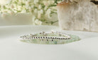 Handmade Burma Jade Bracelet — elegant Oberia Jewelry piece