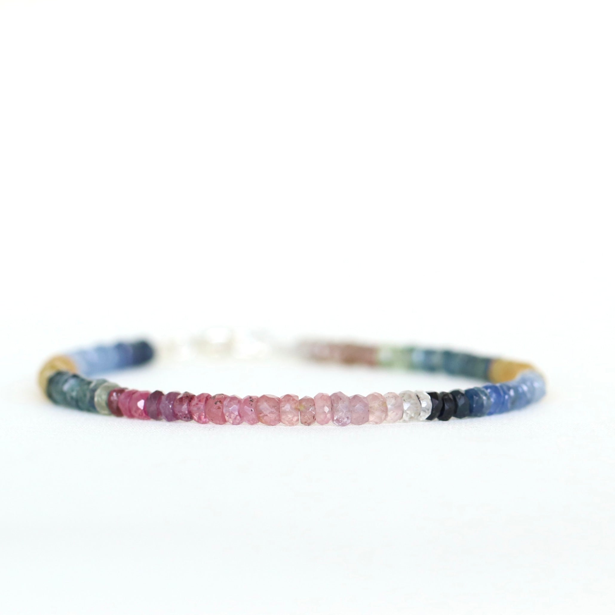 Minimalist Ombre Multi Sapphire bracelet