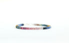 Minimalist Ombre Multi Sapphire bracelet