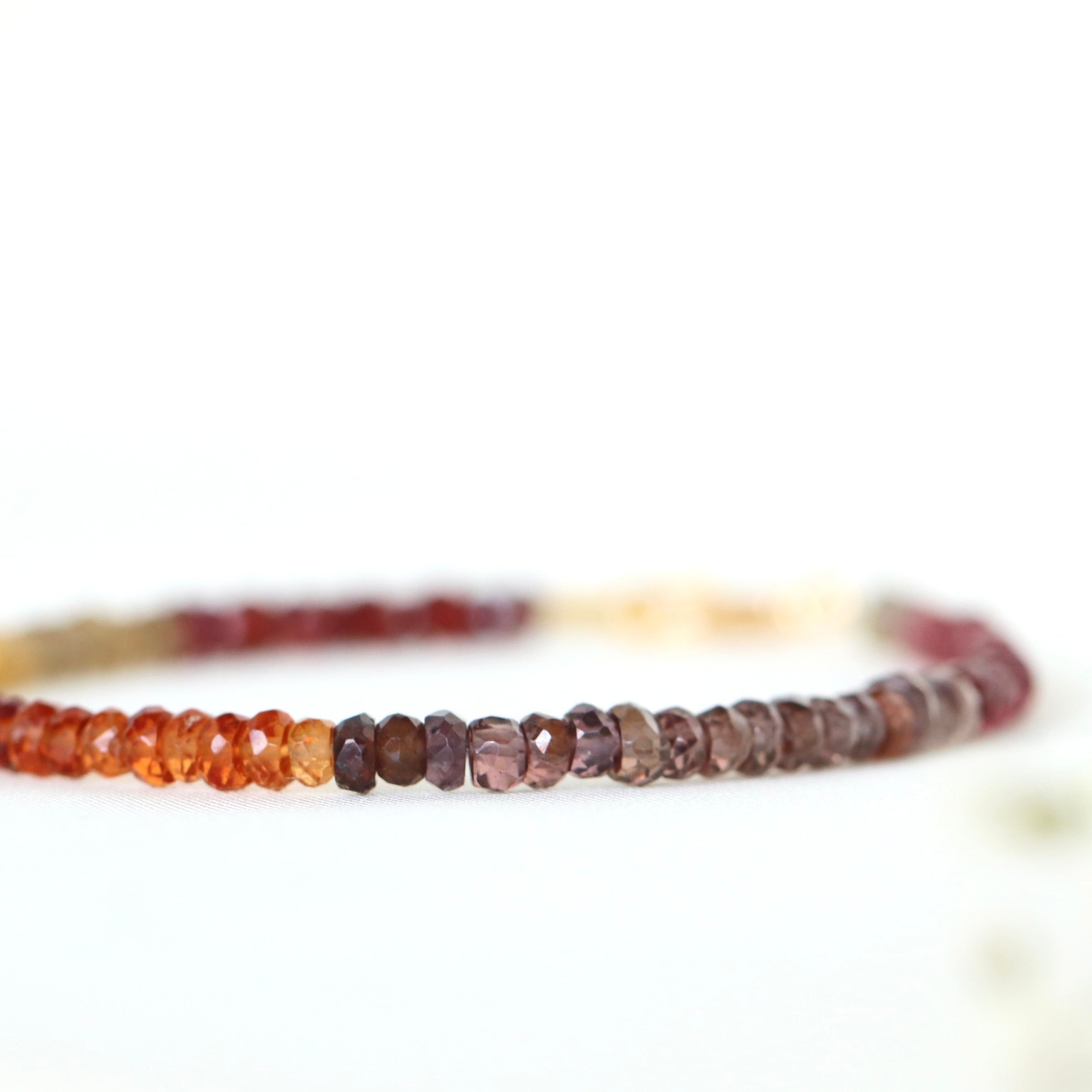 Minimalist Ombre Tundra Sapphire bracelet