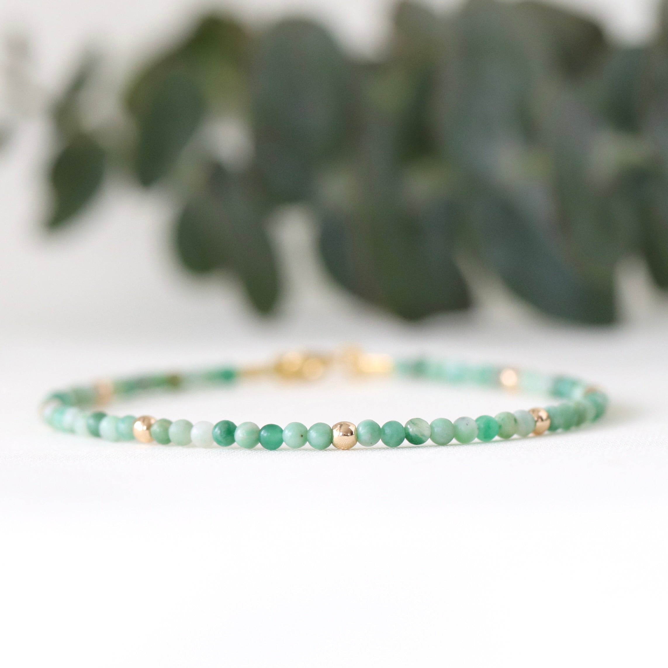 Minimalist Qinghai Jade bracelet, timeless design