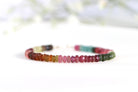 Multi Watermelon Tourmaline bracelet