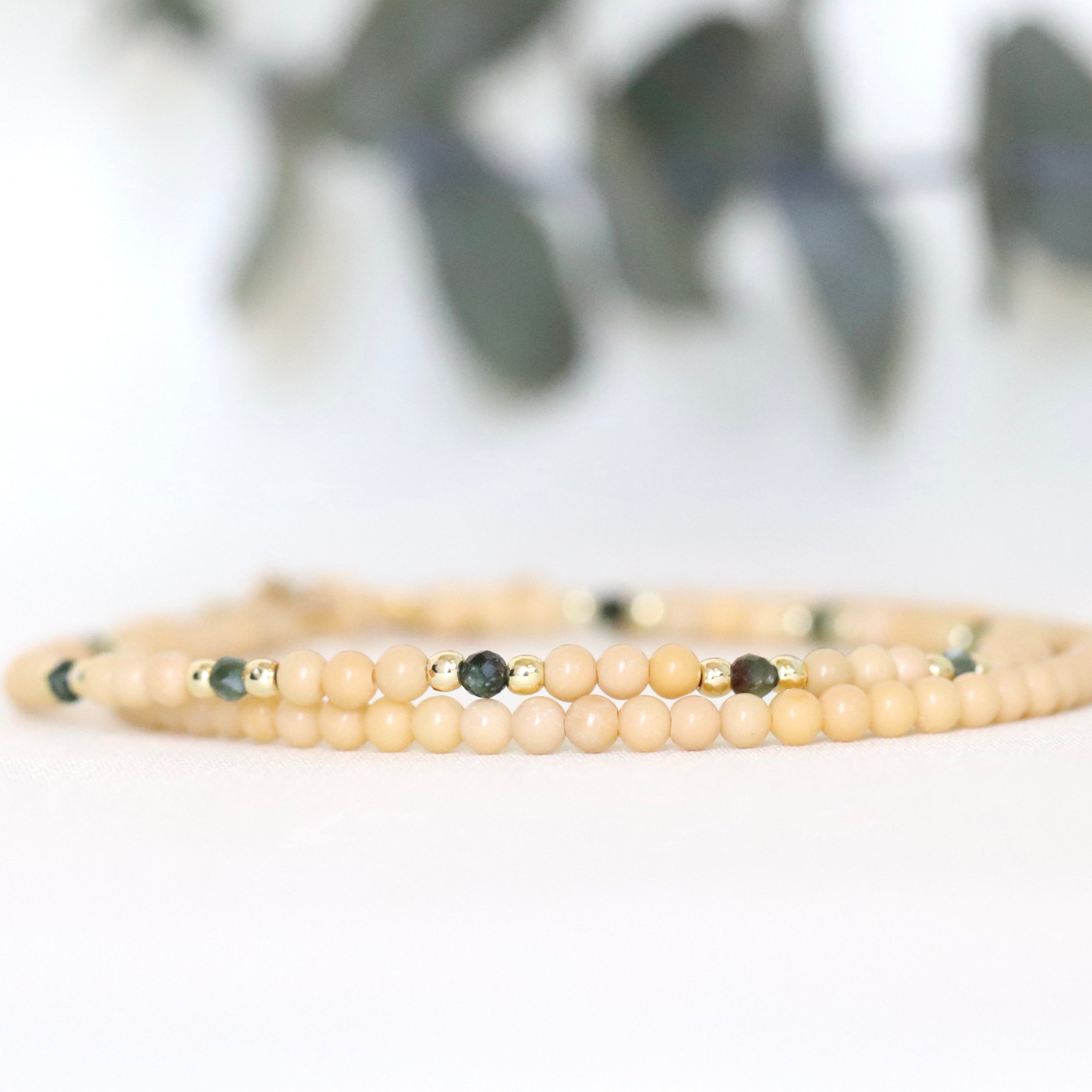 Oberia Jewelry Butter Yellow Jade bracelet