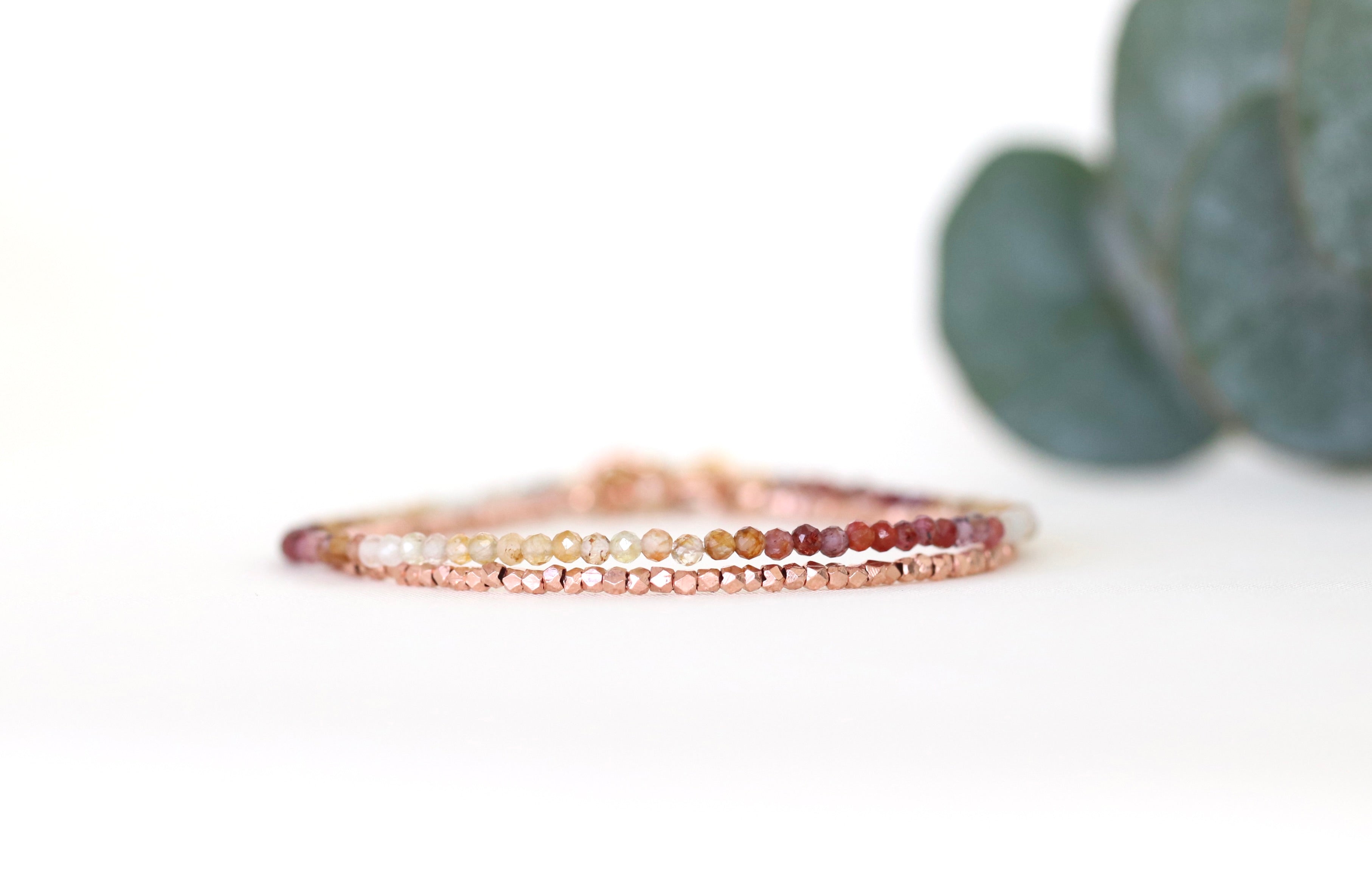 Oberia Jewelry Rose Gold Vermeil bracelet