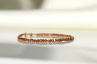 Orange Garnet bracelet by Oberia Jewelry