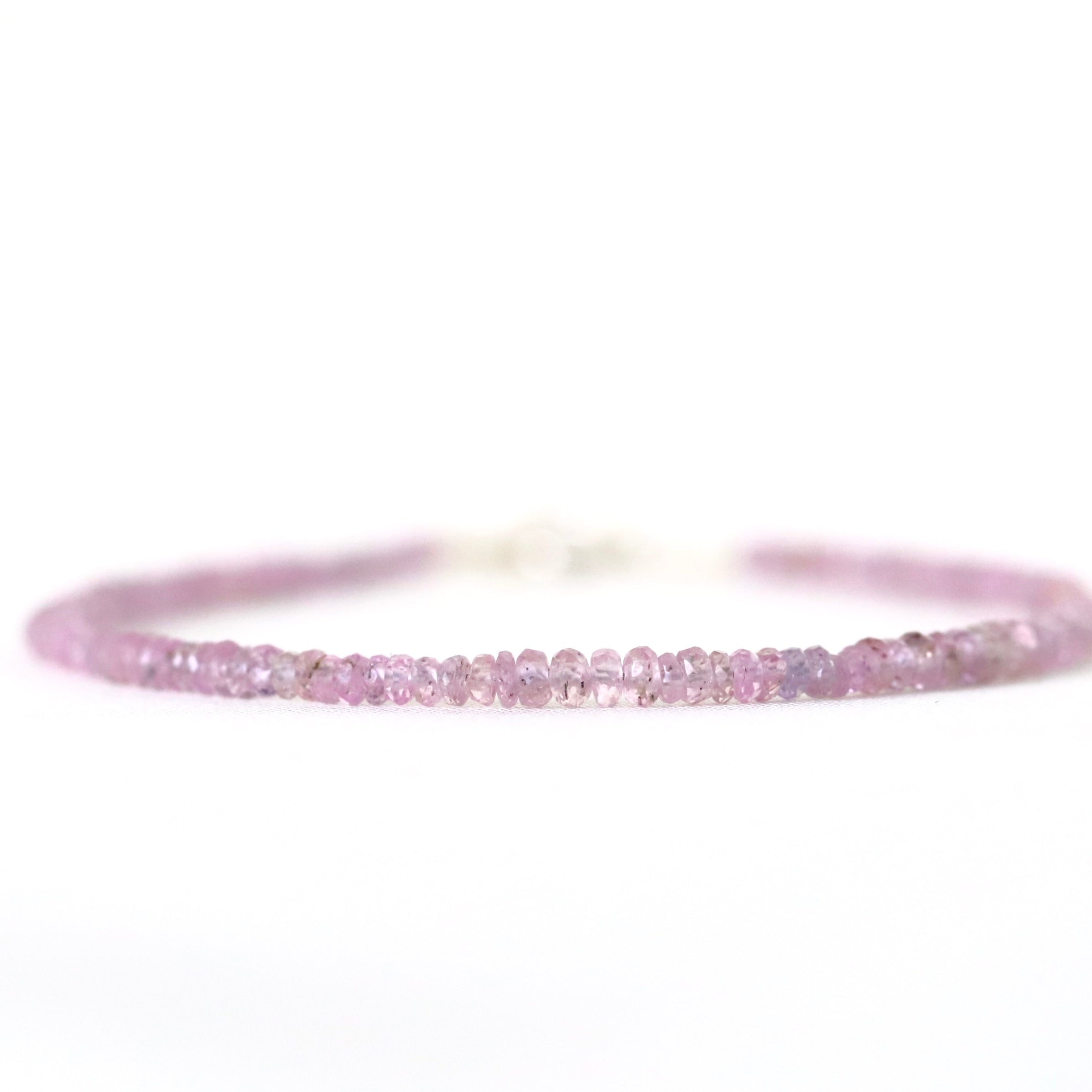 Pink Sapphire bracelet by Oberia Jewelry