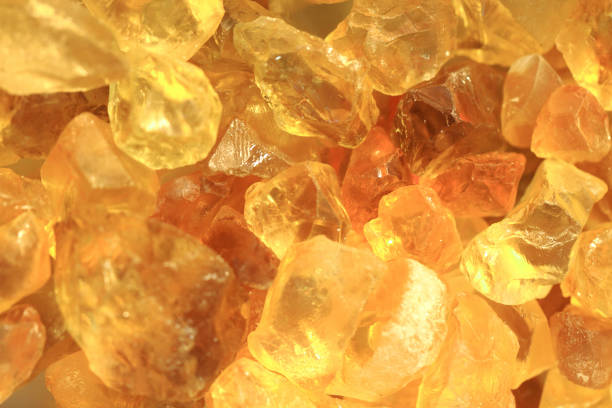 Citrine gemstone close-up showing its golden-yellow hues, symbolizing November’s birthstone of joy, abundance, and warmth.