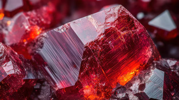 Garnet bracelet made with genuine red gemstones, symbolizing love, protection, and renewed energy.