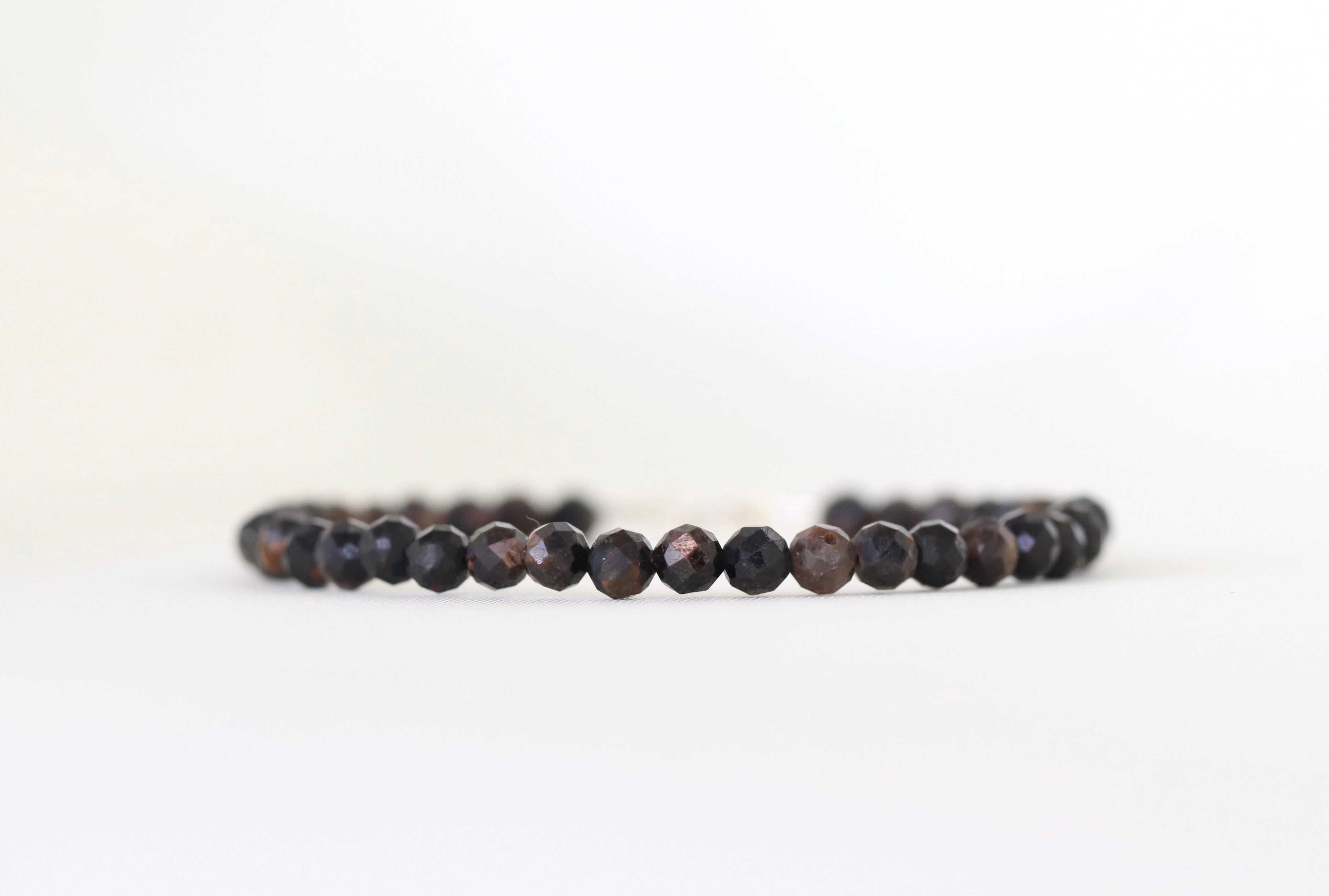 Black Star Sapphire bracelet by Oberia Jewelry