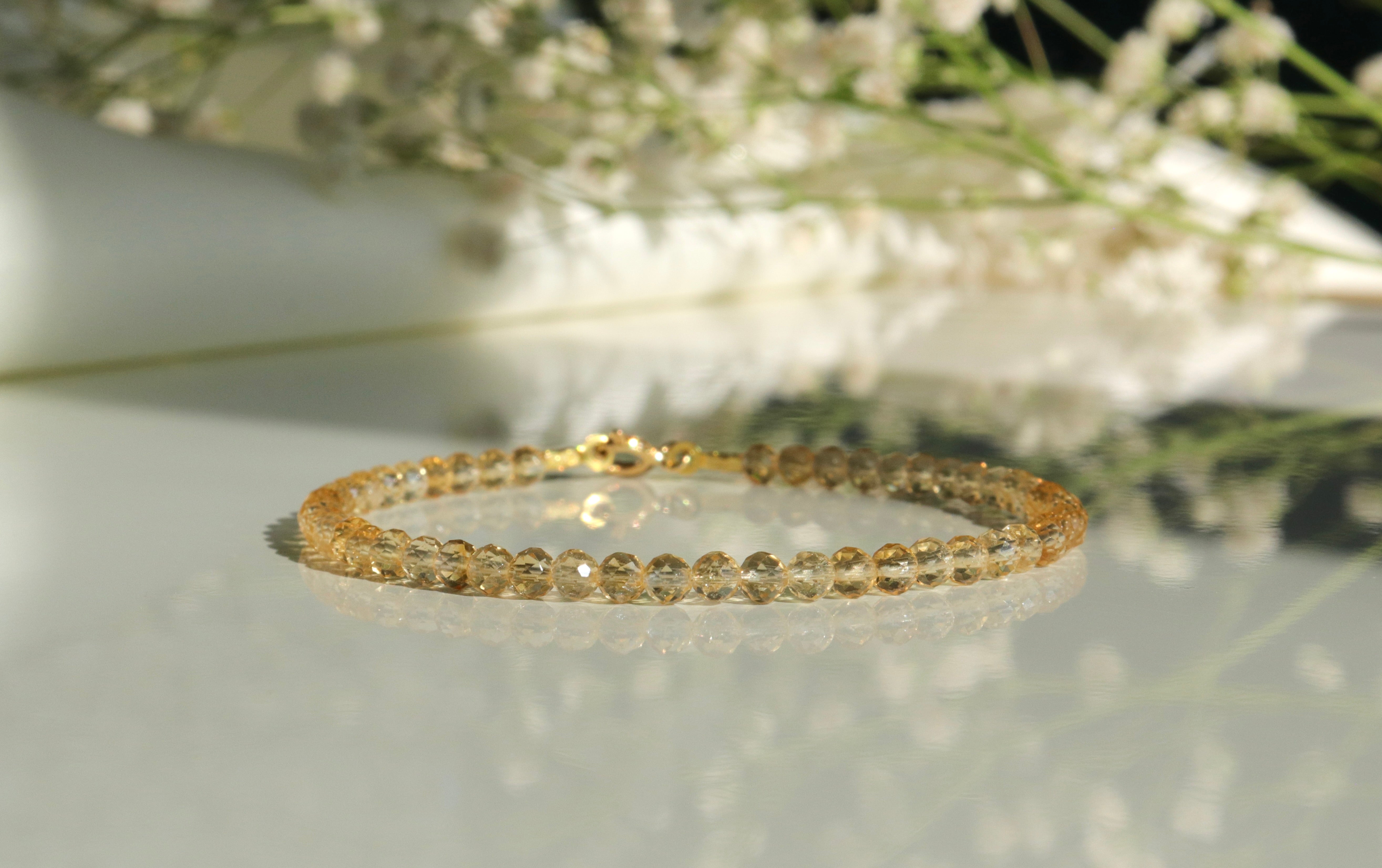 Citrine bracelet by Oberia Jewelry