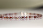 Dainty handmade brown Zircon bracelet