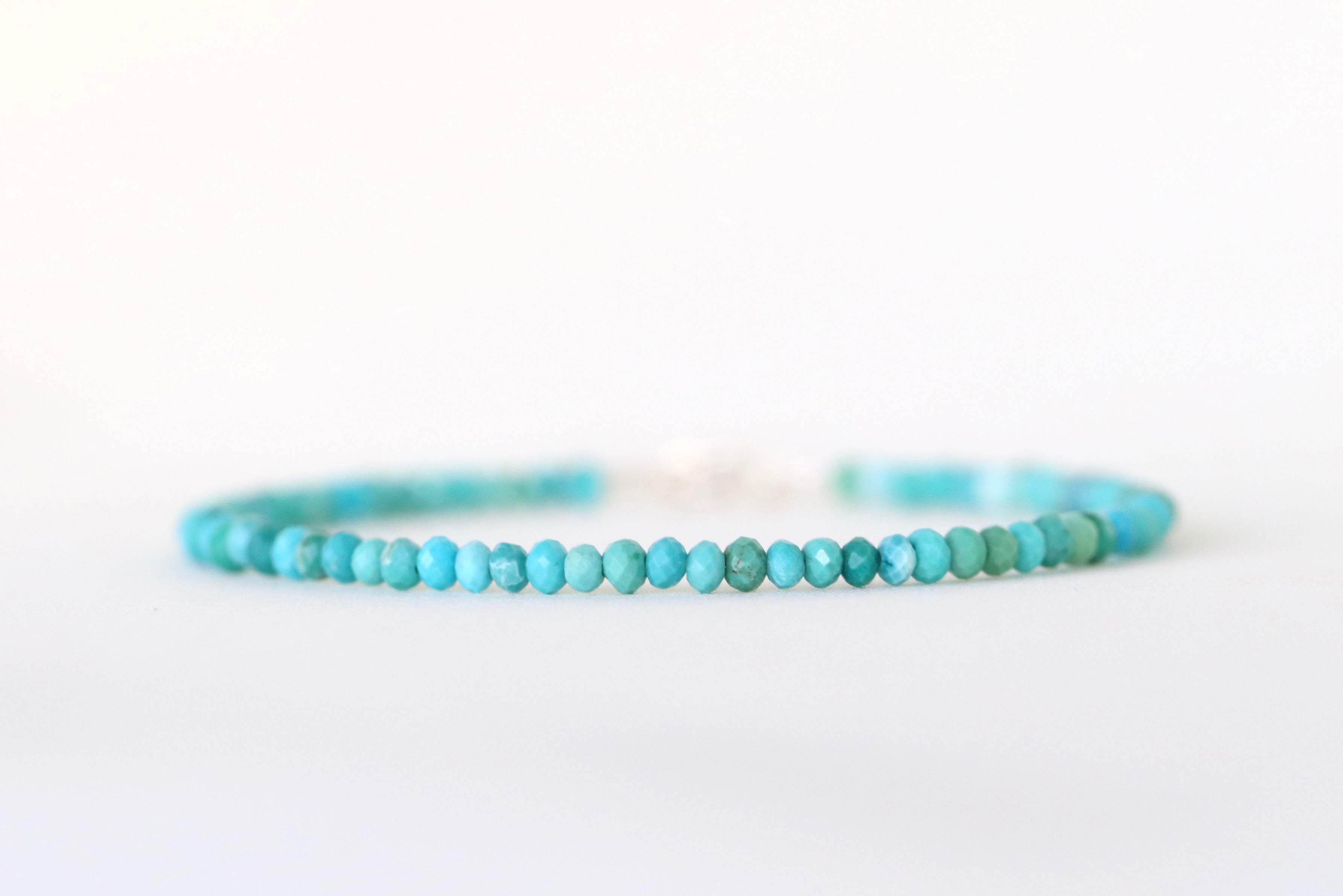 Dainty handmade Turquoise bracelet