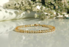 Elegant Citrine bracelet, handmade jewelry