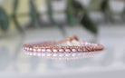 Elegant Freshwater Pearl bracelet with sterling silver