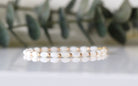 Elegant Mother of Pearl bracelet featuring gold accents