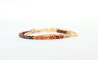 Elegant Ombre Tundra Sapphire bracelet, handcrafted