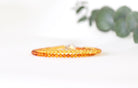 Elegant Yellow Baltic Amber bracelet, handcrafted