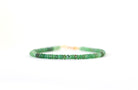Green Tsavorite bracelet by Oberia Jewelry