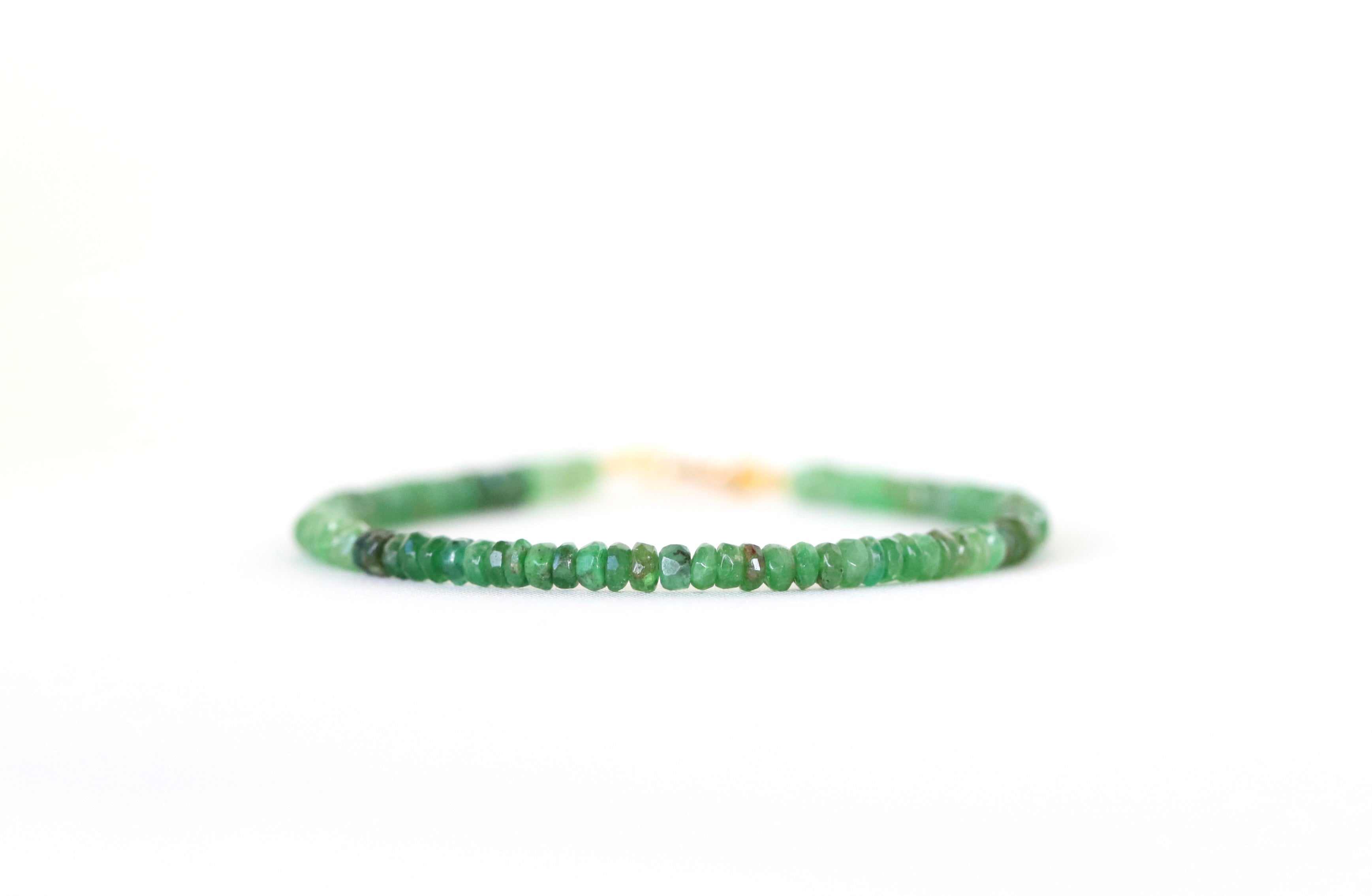 Green Tsavorite bracelet by Oberia Jewelry