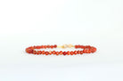 Italian Red Coral 3mm bracelet