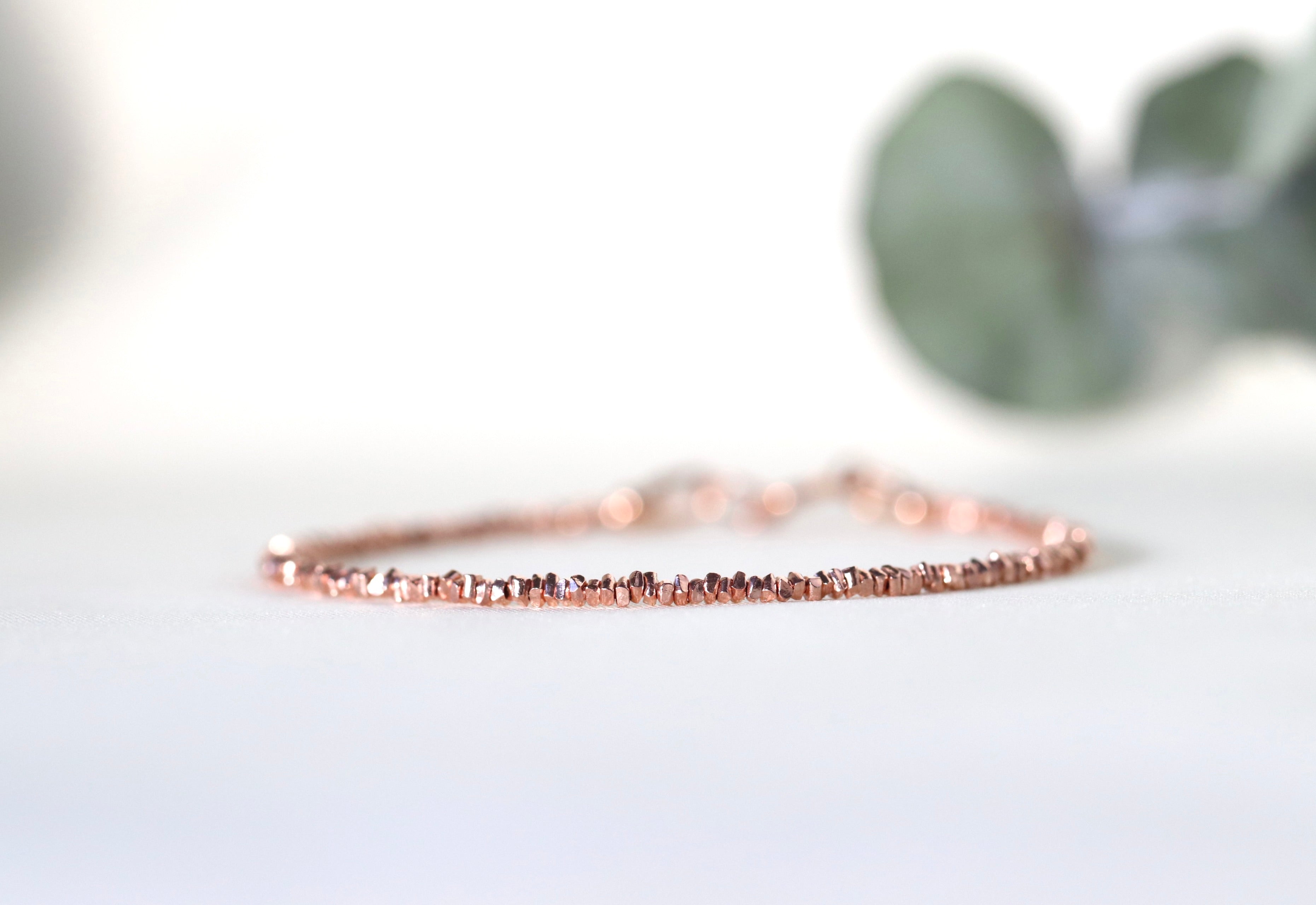 24k Rose Gold Vermeil Karen Hill Tribe bracelet