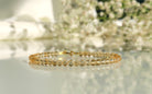 Minimalist Citrine bracelet, timeless design