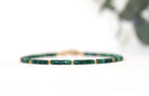 Minimalist Malachite bracelet from Thailand