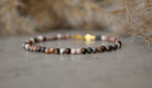 Minimalist Petrified Wood bracelet, timeless design