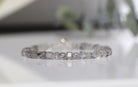 Natural Rutilated Quartz bracelet by Oberia Jewelry