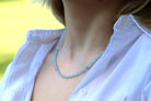 Oberia Jewelry 4mm Aquamarine necklace