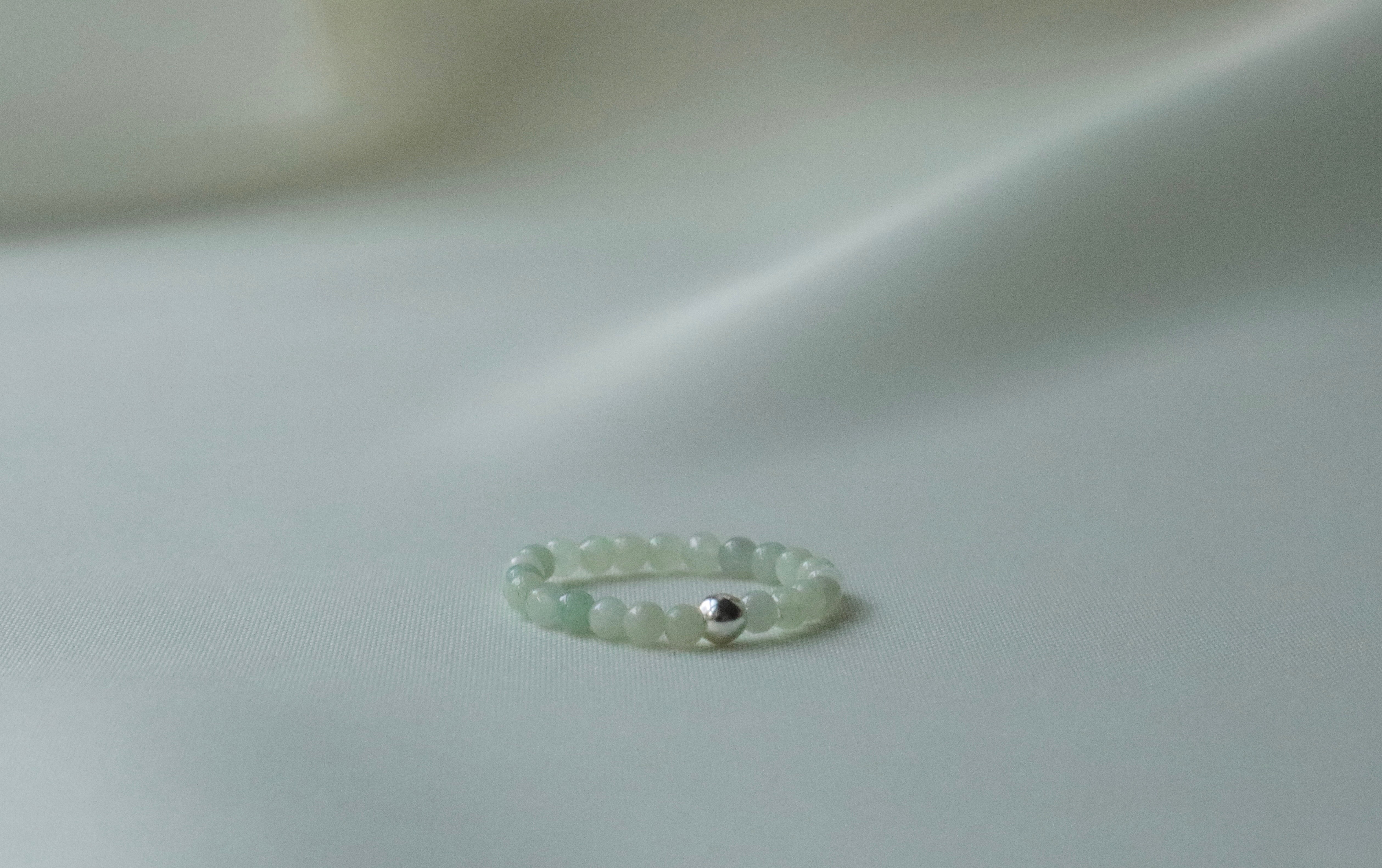 Oberia Jewelry Burma Jade 2mm ring