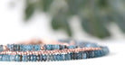 Oberia Jewelry Dark Teal Blue Kyanite bracelet