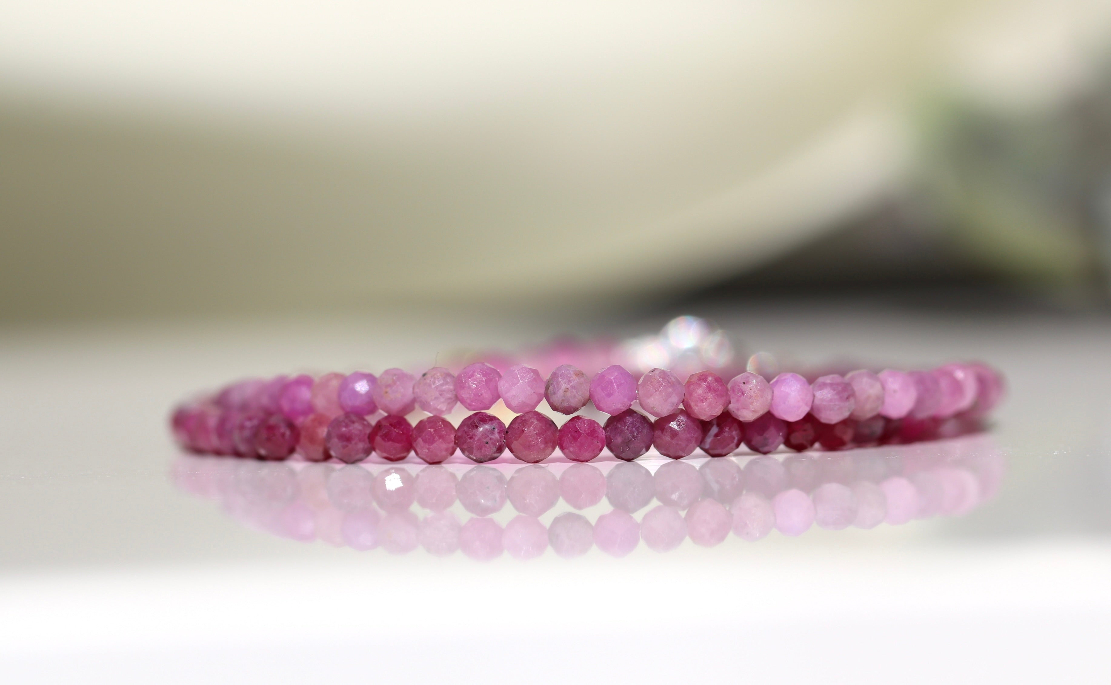 Oberia Jewelry Pink Ruby bracelet