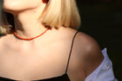 Oberia Jewelry Sponge Red Coral necklace