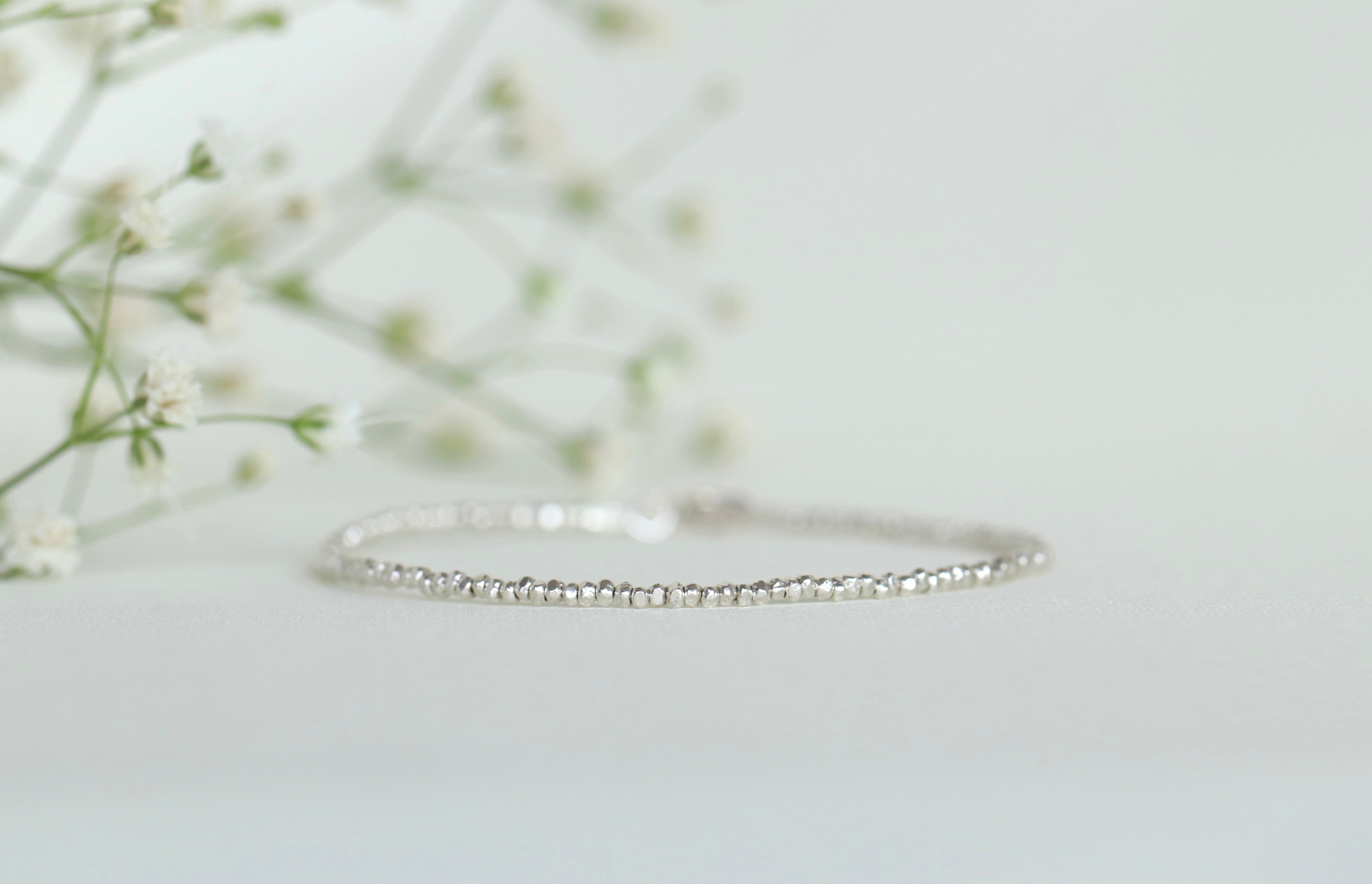 Sterling silver Karen Hill Tribe bracelet