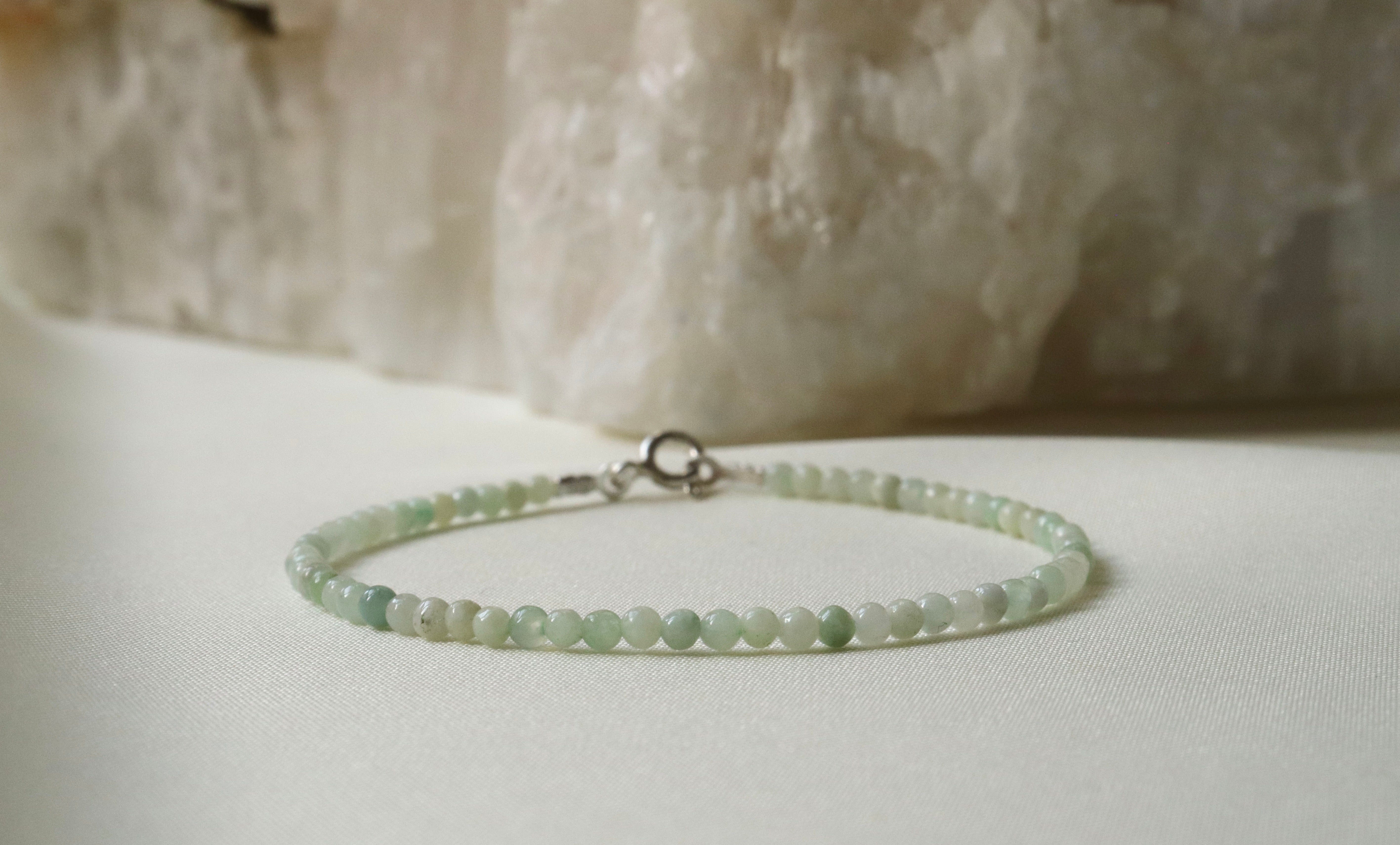 Timeless Burma Jade Bracelet — Oberia Jewelry
